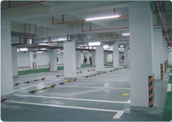 广州停车场设施-停车场划线